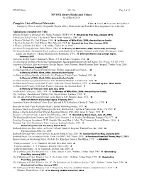To View the PDF File of the Library Listing