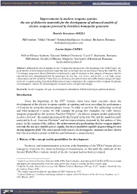 Improvements in Modern Weapons Systems: the Use of Dielectric