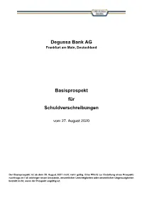 Basisprospekt IHS 2020