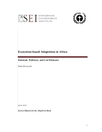 Ecosystem-Based Adaptation in Africa