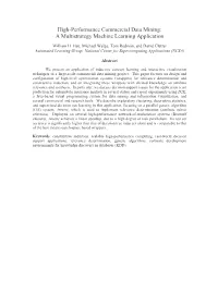 High-Performance Commercial Data Mining: a Multistrategy Machine Learning Application