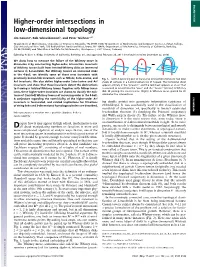 Higher-Order Intersections in Low-Dimensional Topology