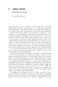 Adam Smith Real Newtonian
