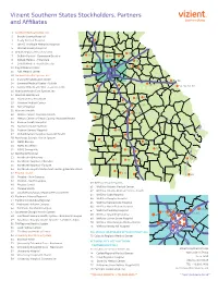 2018 Vizient Southern States Membership Map-Apr