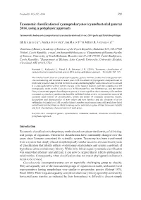 (Cyanobacterial Genera) 2014, Using a Polyphasic Approach