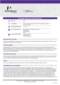 Perkinelmer Genomics to Request the Saliva Swab Collection Kit for Patients That Cannot Provide a Blood Sample As Whole Blood Is the Preferred Sample