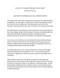 St. Bede ~ 7Th Century.Pdf