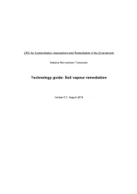 Technology Guide: Soil Vapour Remediation