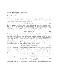 15 | Variational Inference