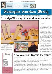Brooklyn/Norway: a Visual Interpretation