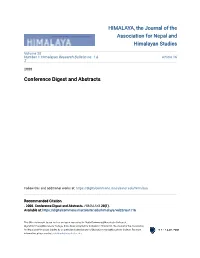 Conference Digest and Abstracts