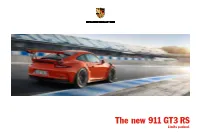 The New 911 GT3 RS Limits Pushed