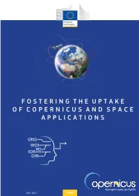 Copernicus User Uptake Activities