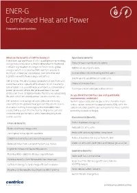 ENER-G Combined Heat and Power