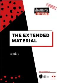 Extended Materials for Week 5 Here
