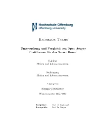 2 Das Internet Der Dinge Und Smart Home3 2.1 Das Internet Der Dinge