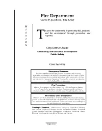 Fire Department Curtis P