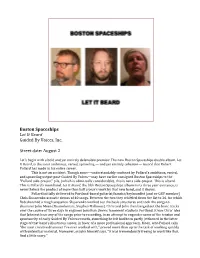 Boston Spaceships Let It Beard Guided by Voices, Inc