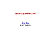 CSE601 Anomaly Detection