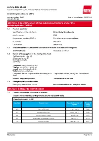 Safety Data Sheet: Di-Tert-Butyl Dicarbonate