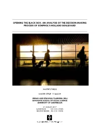 An Analysis of the Decision-Making Process of Schiphol's Holland