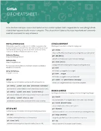 Git Cheat Sheet