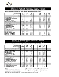 Oswestry SERVICE 79A: Llangynog - Llanrhaeadr - Trefonen - Oswestry Monday to Saturday (No Service on Public Holidays Except Operates Good Friday)