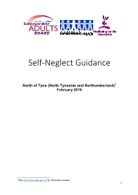 Self-Neglect Guidance