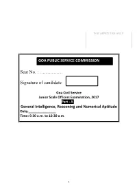 Signature of Candidate