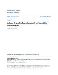 Understanding Molecular Mechanisms of Host-Edwardsiella Ictaluri Interaction