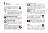 Bios of Speakers Accessibility Audit and Evaluation (Web and App), Research on Assistive Technology and Disability Inclusive Disaster Risk Reduction (Didrr)