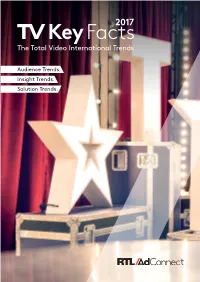 Audience Trends. Insight Trends. Solution Trends. Table of Contents