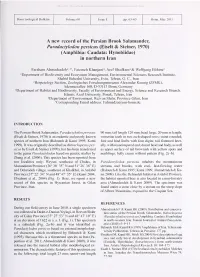Bonn Zoological Bulletin Volume 60 Issue 1 Pp