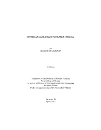 Mathematical Models in Population Dynamics By