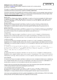 Additional Notes on the Florin Symbol
