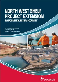 North West Shelf Project Extension Environmental Review Document