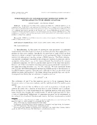 Some Results on Vandermonde Matrices with an Application to Time Series Analysis∗