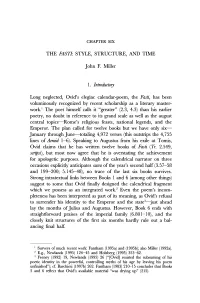 STYLE, STRUCTURE, and TIME John F. Miller 1. Introductory