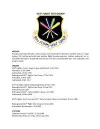 413Th FLIGHT TEST GROUP