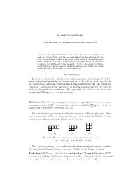Plane Partitions