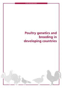 Poultry Genetics and Breeding in Developing Countries Poultry Development Review • Poultry Genetics and Breeding in Developing Countries