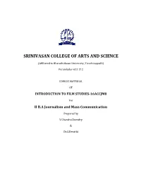 Srinivasan College of Arts and Science
