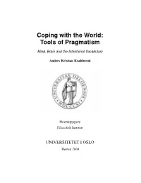 Tools of Pragmatism