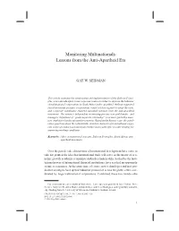 Monitoring Multinationals: Lessons from the Anti-Apartheid Era