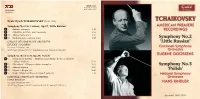 Pyotr Ilyich TCHAIKOVSKY (1840-1893)