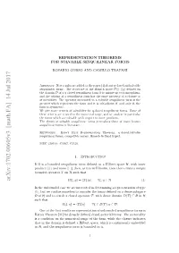 Representation Theorems for Solvable Sesquilinear Forms