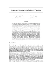Supervised Learning with Similarity Functions