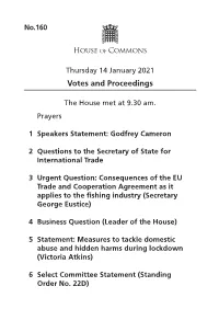 View Votes and Proceedings (Large Print