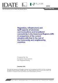 Regulatory, Infrastructure and Tariff Aspects of Electronic