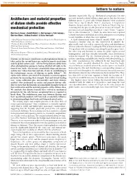 Architecture and Material Properties of Diatom Shells Provide Effective
